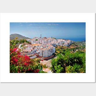 Frigiliana Andalucia Costa Del Sol Spain Posters and Art